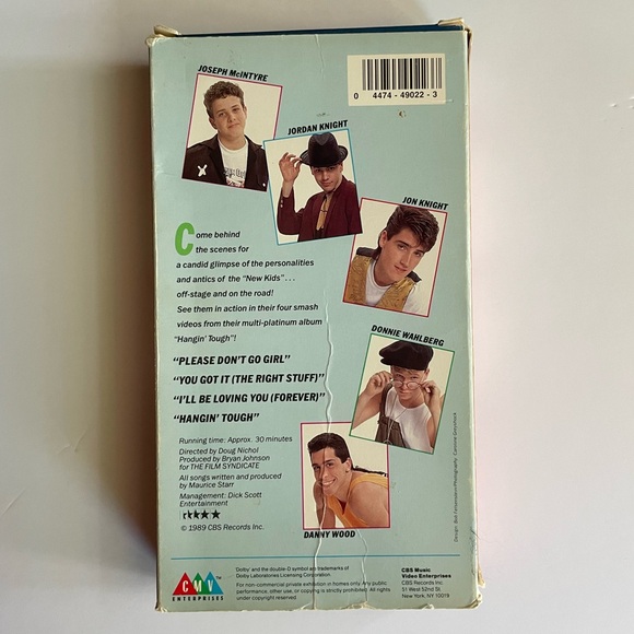 NKOTB Hangin’ Tough VHS tape - Picture 4 of 6